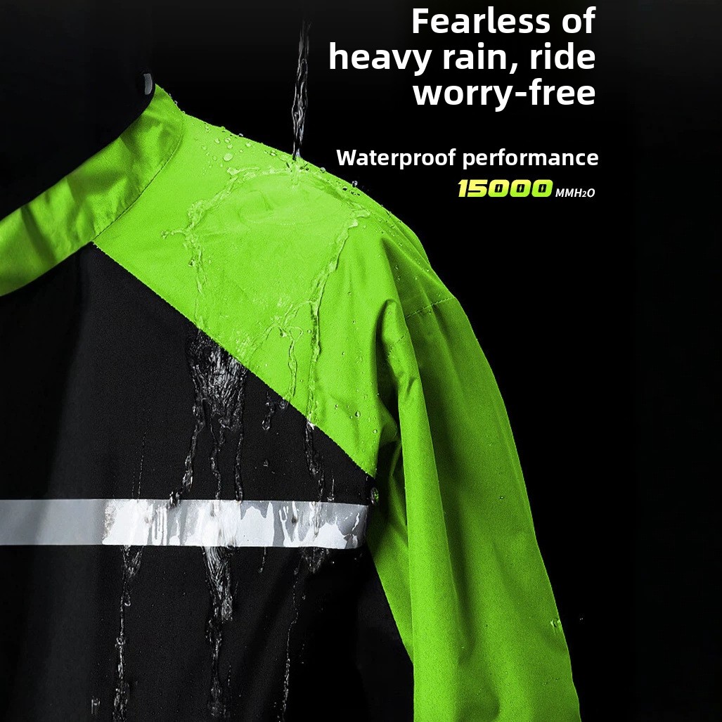 Heavy Duty Motorcycle Rain Sui - Cycling Commuter Rain Jacket review and price